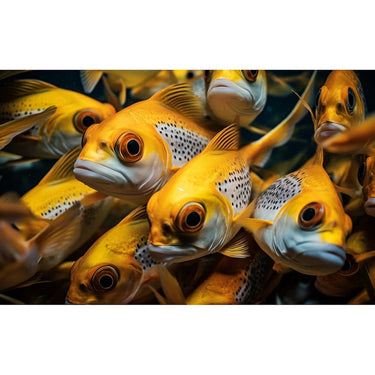 Yellow Fish Canvas